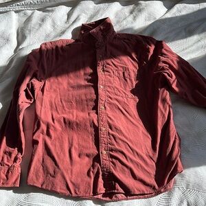 Faherty long sleeve button up shirt size XL men